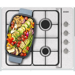 Encimera gas Svan 4 fuegos